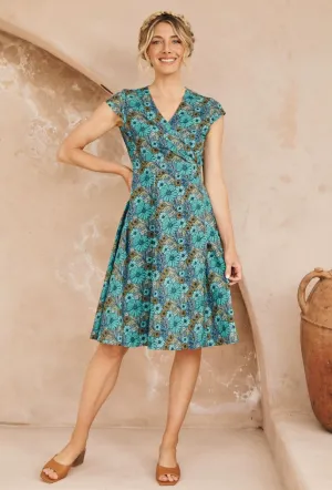 Wrap Dress - Bluebell