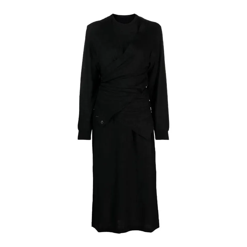 Wrap Knit Dress