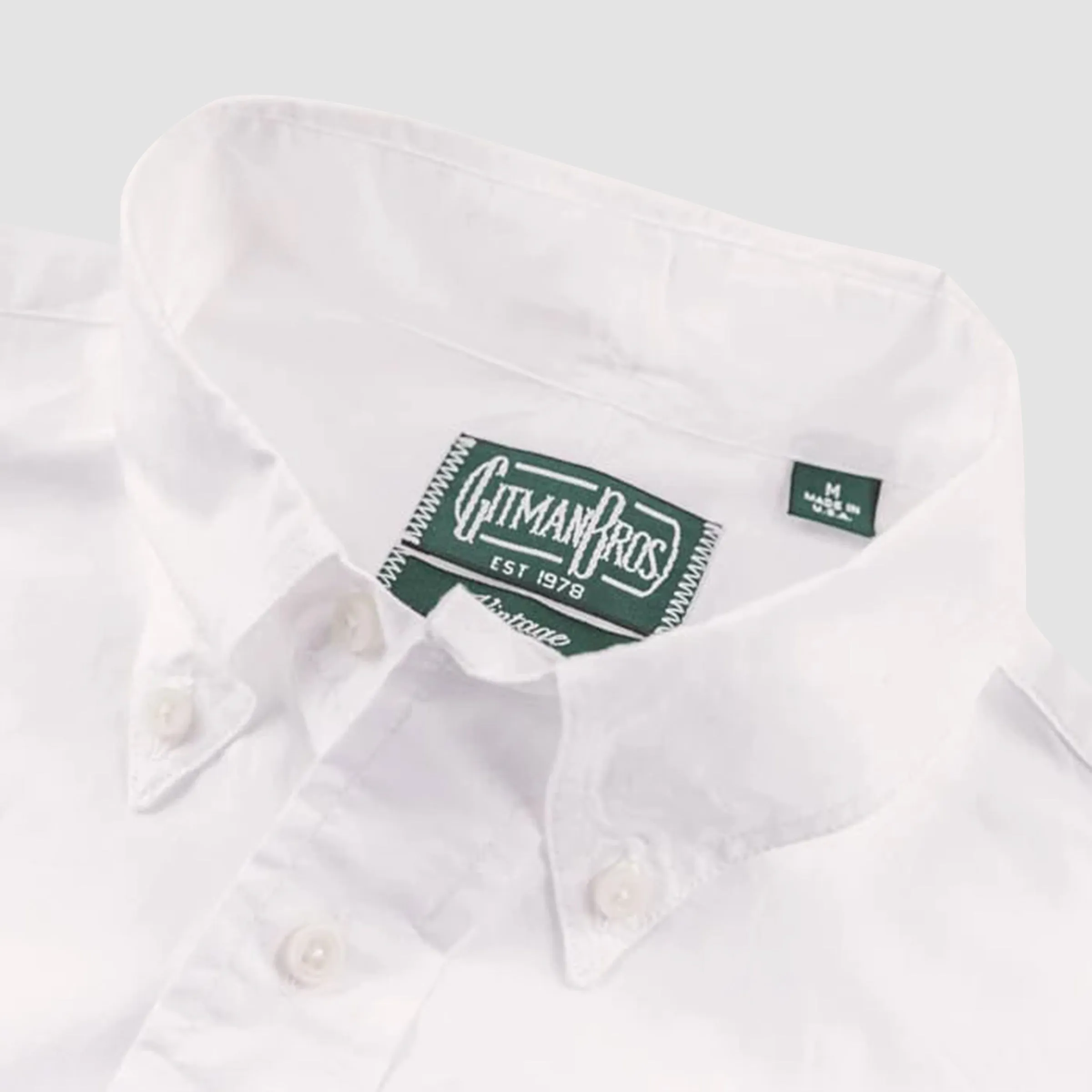 Zephyr Oxford Button Down White