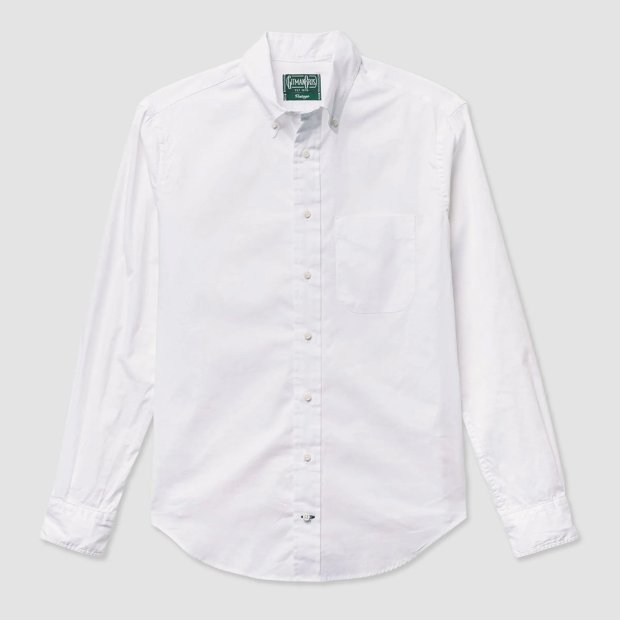 Zephyr Oxford Button Down White